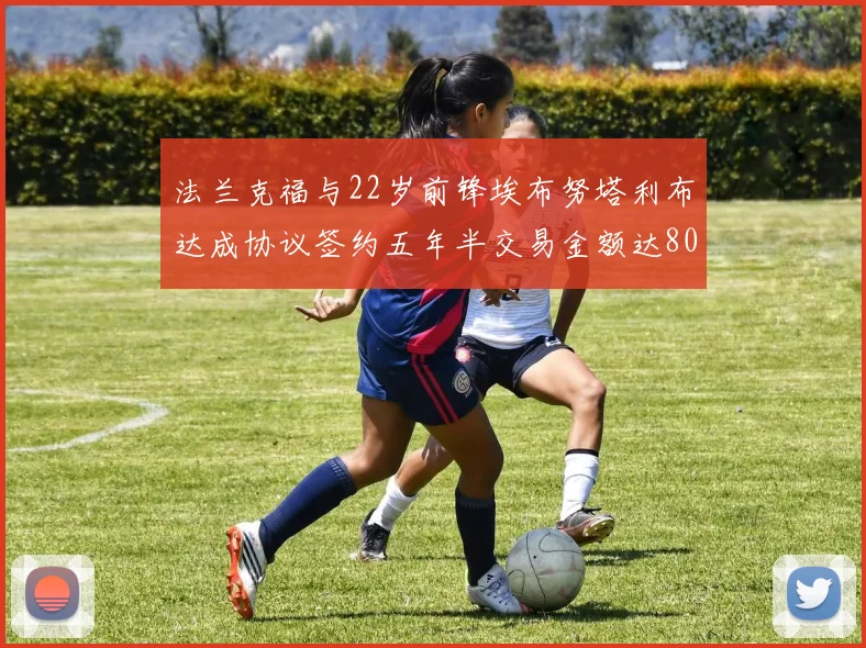 法兰克福与22岁前锋埃布努塔利布达成协议签约五年半交易金额达800万欧元